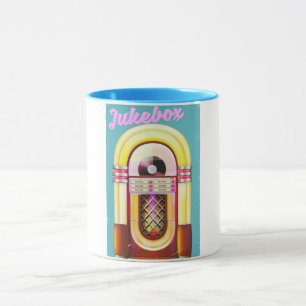 Vintage Music Jukebox Mug