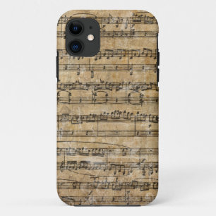 Vintage Music Score iPhone 11 Case