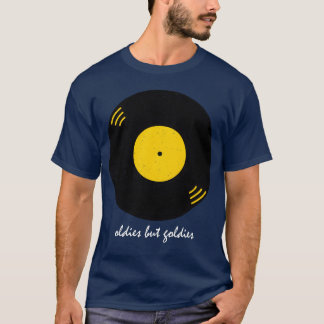 Vintage Music Vinyl Retro girl T-Shirt