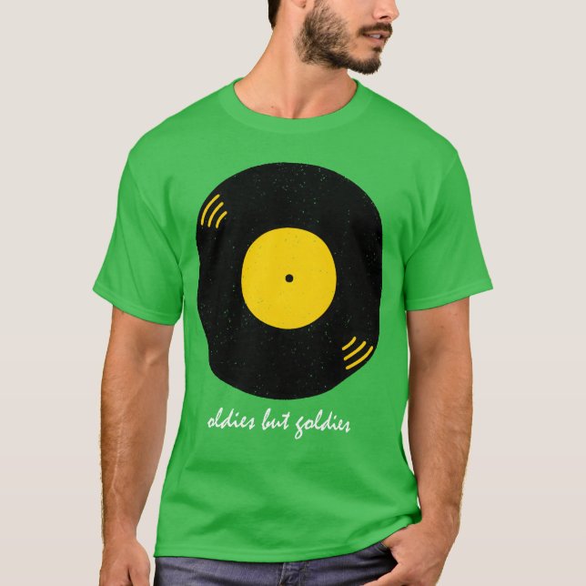 Vintage Music Vinyl Retro retro T-Shirt (Front)