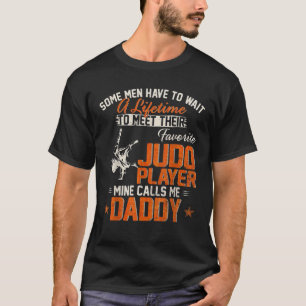 Vintage My Favourite Judo Karate Player Calls Me D T-Shirt