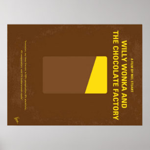 Vintage My Willy Wonka And The Chocolate Factory Poster