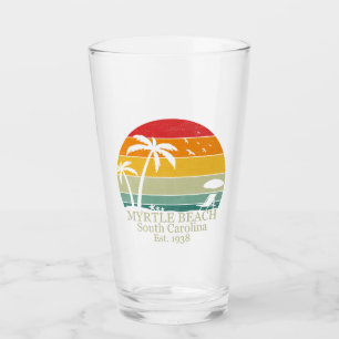 Vintage Myrtle Beach South Carolina Glass