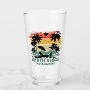 Vintage Myrtle Beach South Carolina Glass