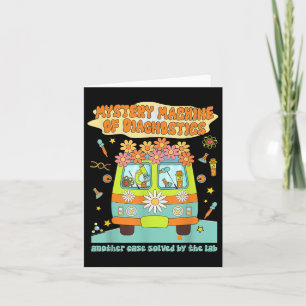 Vintage Mystery Machine Of Diagnostics Lab Week 20 Card