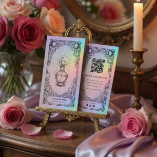 Vintage Mystical Celestial Perfume Business Card