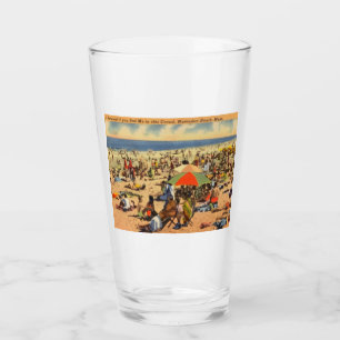 Vintage Nantasket Beach, Hull, Massachusetts Glass