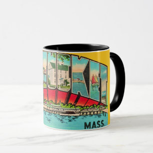 Vintage Nantucket MA Mug