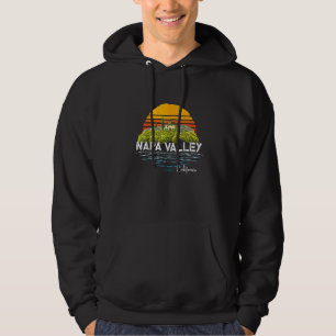 Vintage Napa Valley  Winery California Souvenir Hoodie