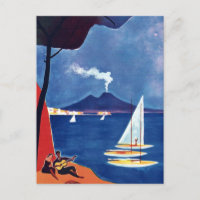 Vintage Naples Italy Travel