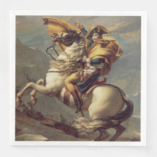 Vintage Napoleon Crossing the Alps Napkin