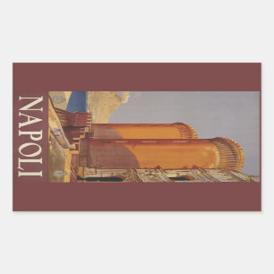 Vintage Napoli Naples Italy stickers