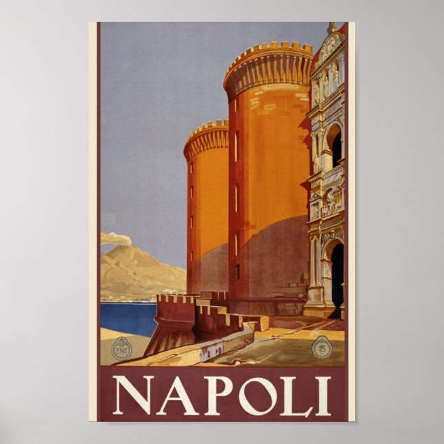 Vintage Napoli Poster - Italy (Front)