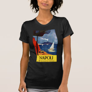 Vintage Napoli Travel Love Romance T-Shirt