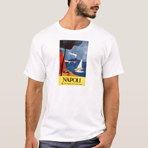 Vintage Napoli Travel Love Romance T-Shirt