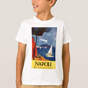 Vintage Napoli Travel Love Romance T-Shirt