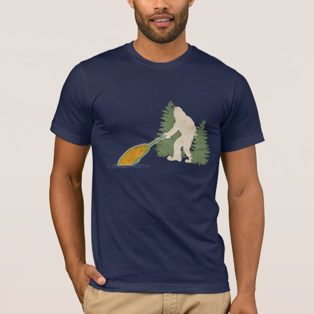 Vintage Narwhal and Yeti - Best Friends T-Shirt (Front)