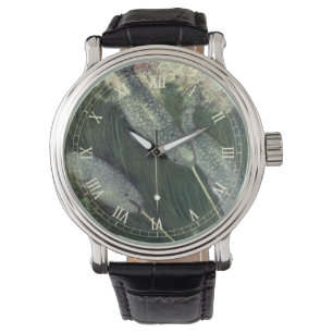 Vintage Narwhals, Marine Life Whales Ocean Animals Watch