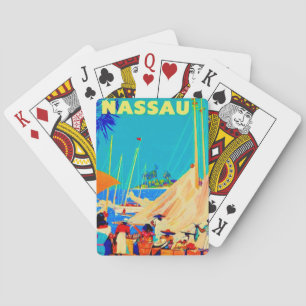 Vintage Nassau Travel Playing Cards