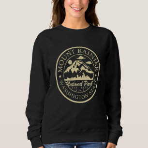 Vintage National Park Mt Rainier Retro Sweatshirt