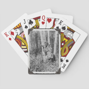 Vintage Native American Cree Playing Cards