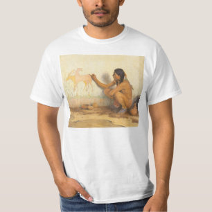 Vintage Native American, Indian Artist by Couse T-Shirt