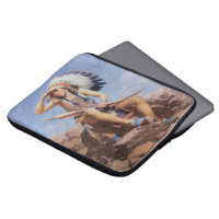 Vintage Native American Indian, The Scout by Leigh
