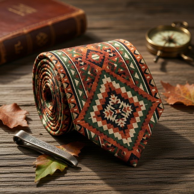 Vintage Native American Pattern Tie (Creator Uploaded)