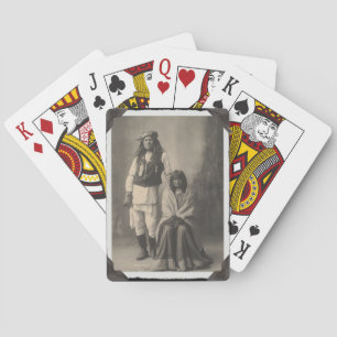 Vintage Native American Playing Cards