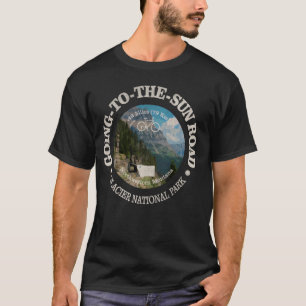 Vintage Nature Going-to-the-Sun Road Cycling Campi T-Shirt
