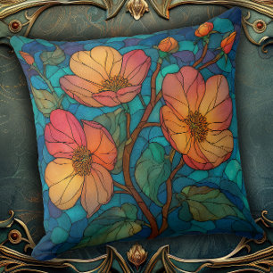 Vintage Nature Reimagined in a Floral Cushion