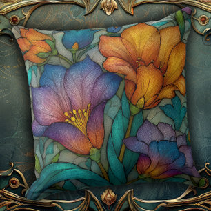 Vintage Nature Reimagined in a Floral Cushion