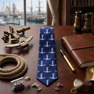 Vintage Nautical Anchor Rope Tie