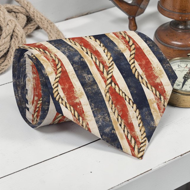 Vintage Nautical Custom Necktie (Creator Uploaded)