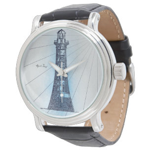 Vintage Nautical Lighthouse  Watch