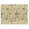 Vintage Nautical Pattern Old Map Decoupage
