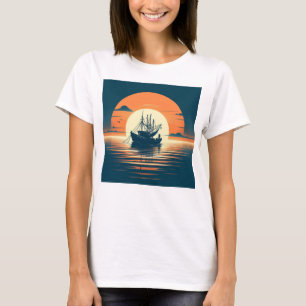 Vintage/Nautical shrimp/fishing T-Shirt