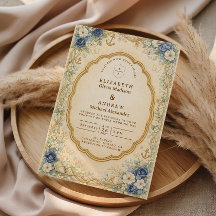 Vintage Navy Nautical Garden Wedding