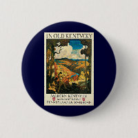 Vintage NC Wyeth Travel Poster, In Old Kentucky