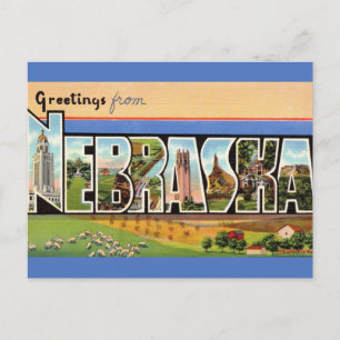 Vintage Nebraska Postcard