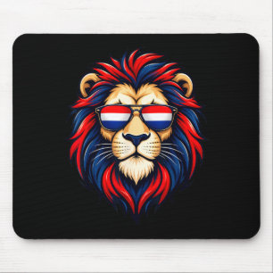Vintage Nederland Lion Netherlands Flag Dutch Mouse Pad