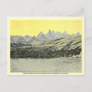 Vintage Needles California Postcard