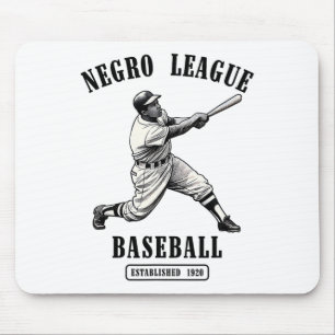 Vintage Negro League Bysebyll Black History Month Mouse Pad