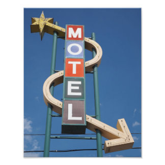 Vintage Neon Motel Sign - Pueblo Colorado