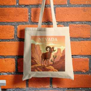 Vintage Nevada Tote Bag