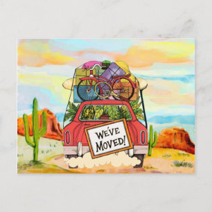 Vintage New Address Postcard