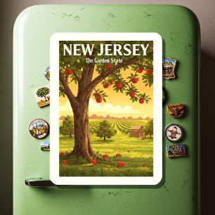 Vintage New Jersey Magnet