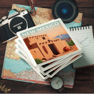 Vintage New Mexico Magnet