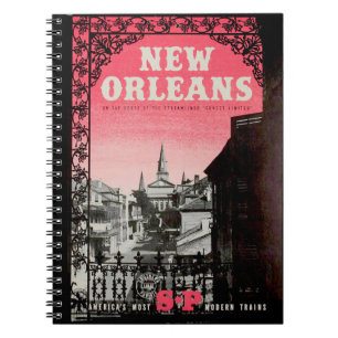 Vintage New Orleans Notebook