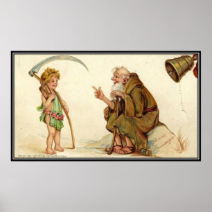 Vintage : New Year - Poster